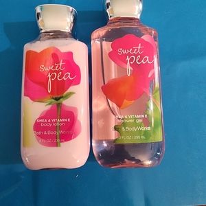Bath & body works lotion and shower gel